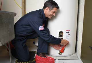 Jack is repairing a water heater